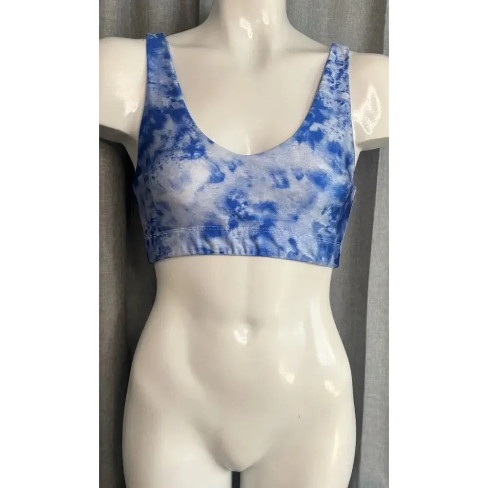 Goldsheep Sports Bra Size Small Blue Workout Running